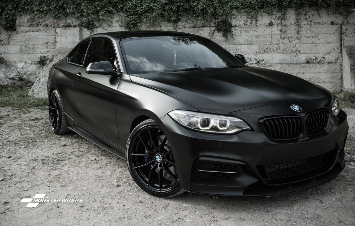 BMW 3 Black Satin