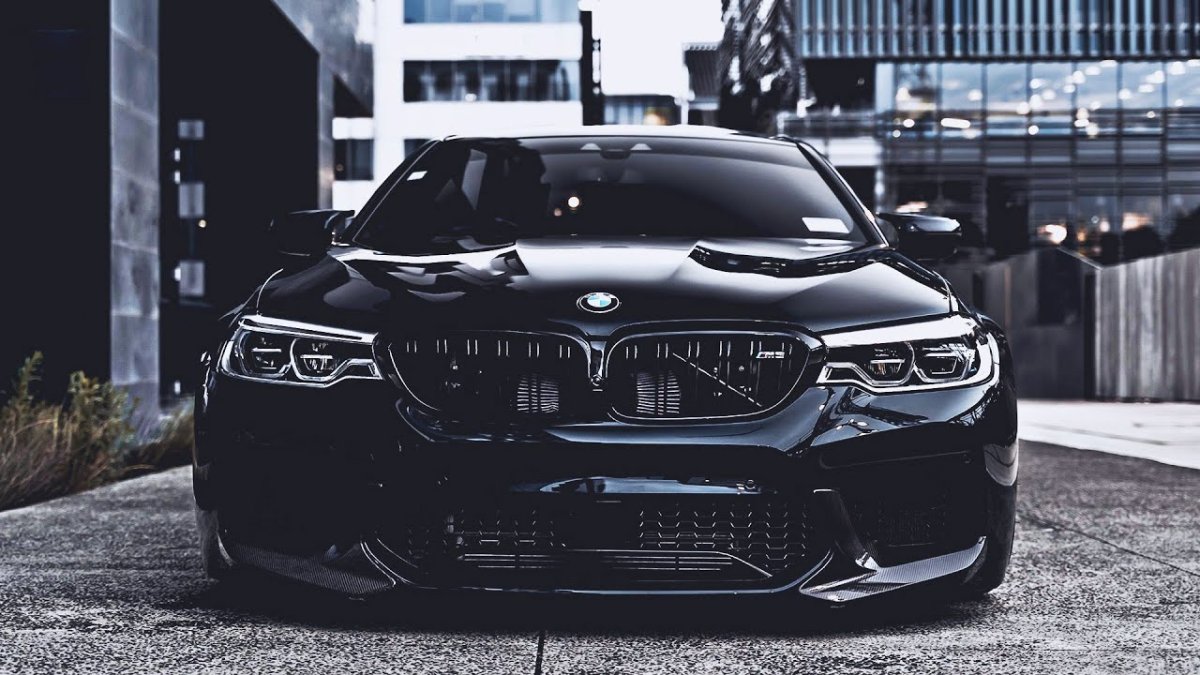 BMW m5 f90 черная