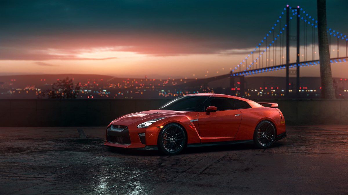 Nissan GTR r35 4к
