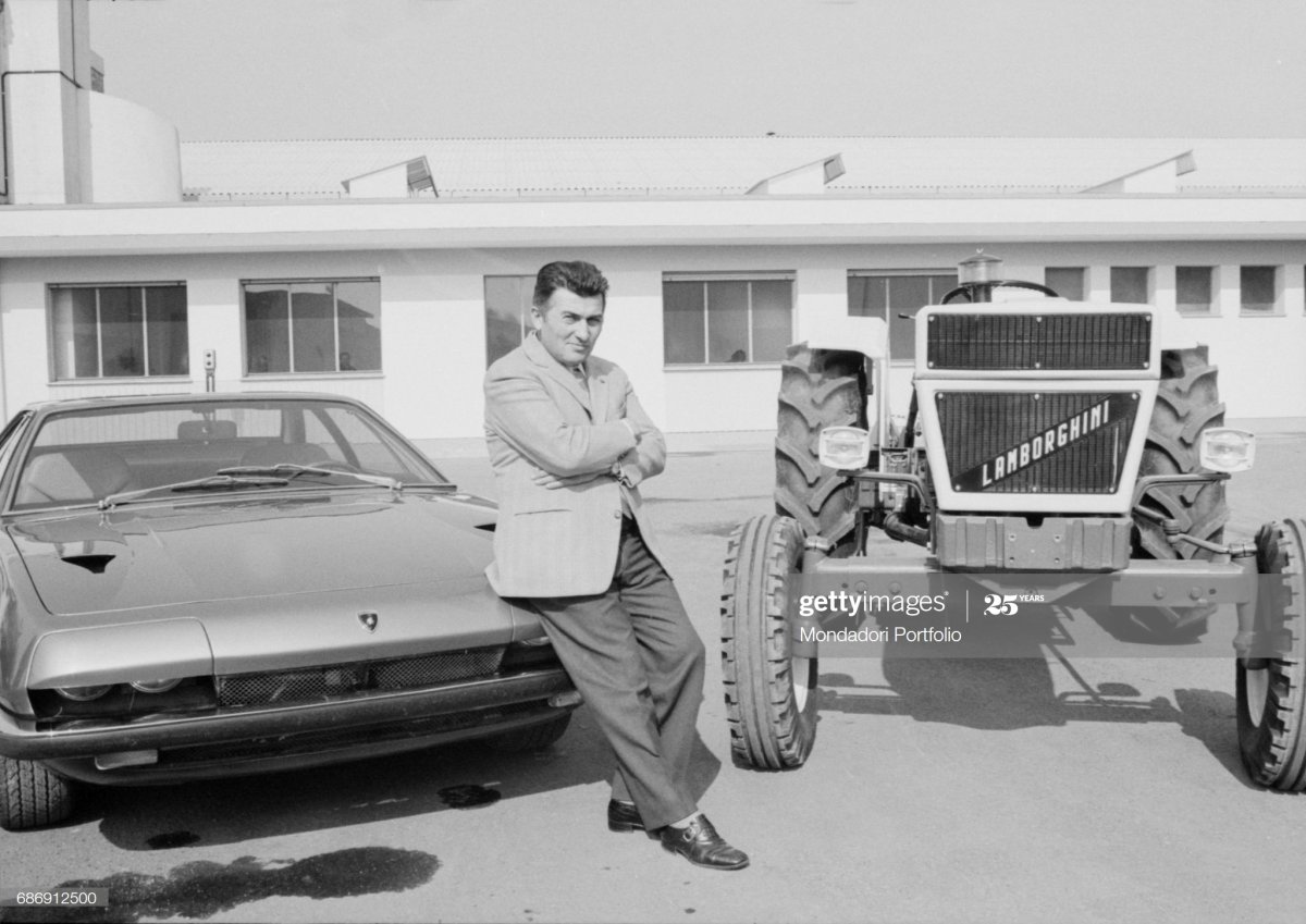 Ферруччо Ламборджини трактор