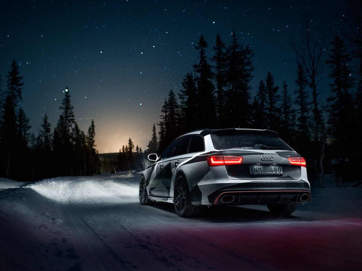 Audi rs6 Winter