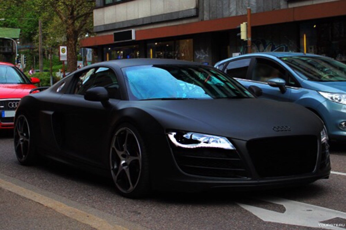 Audi r8 Black Matte