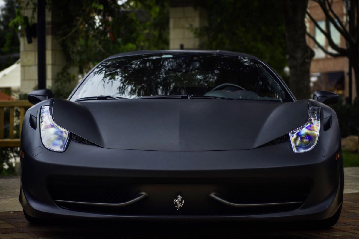 Ferrari 458 Black Matte