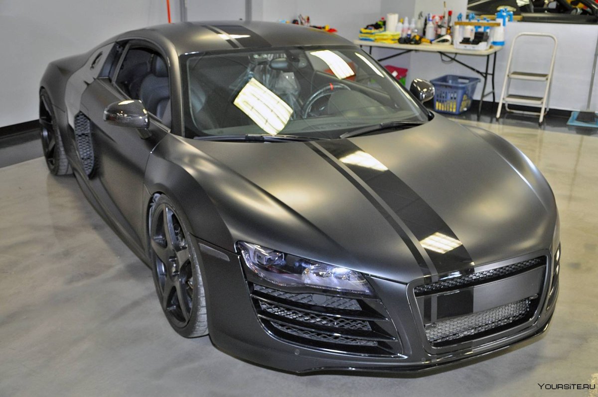 Audi r8 Black Matte