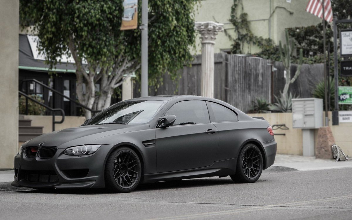 BMW e92 m3 Black Matte