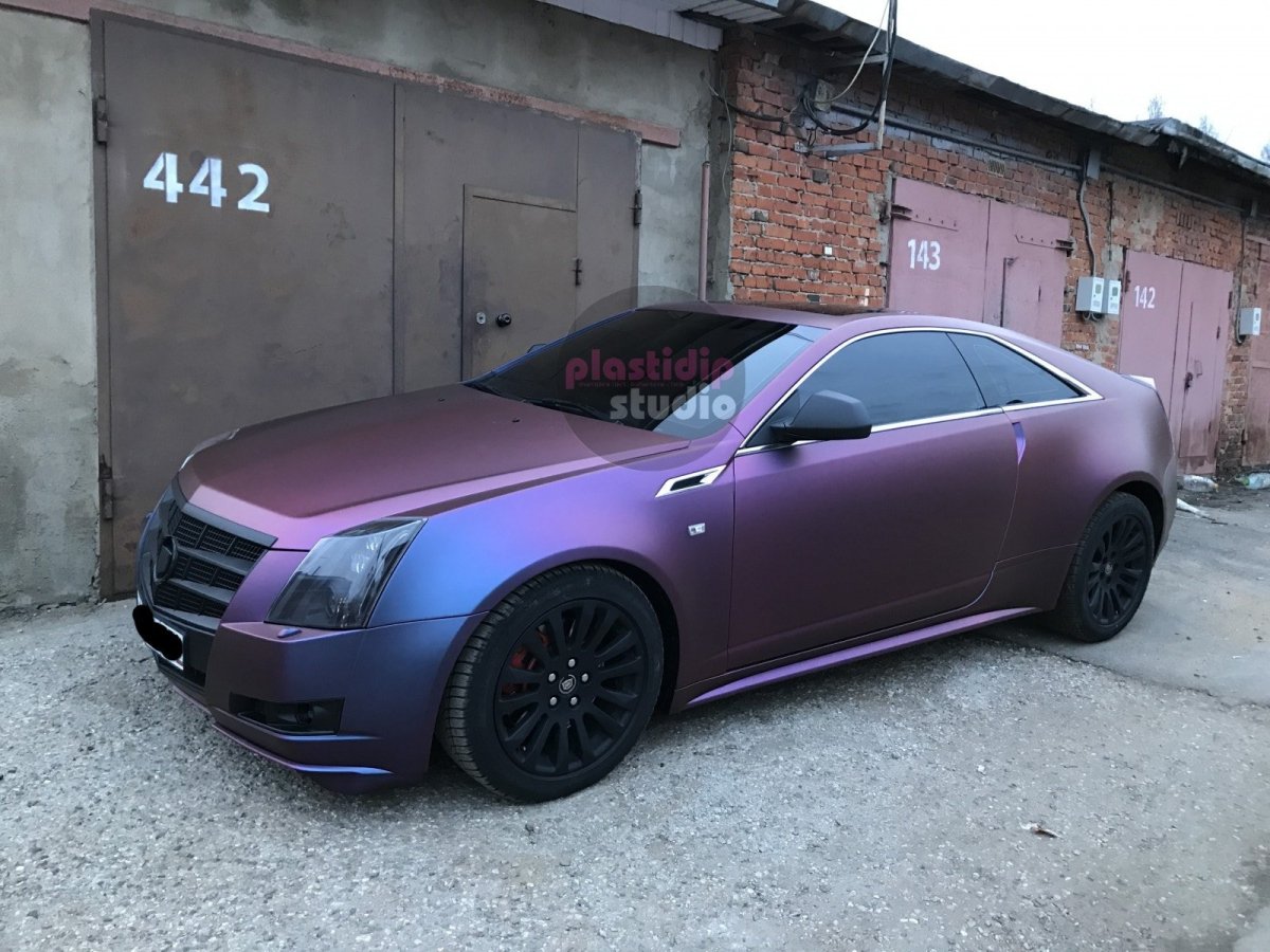 Черный хамелеон пластидип