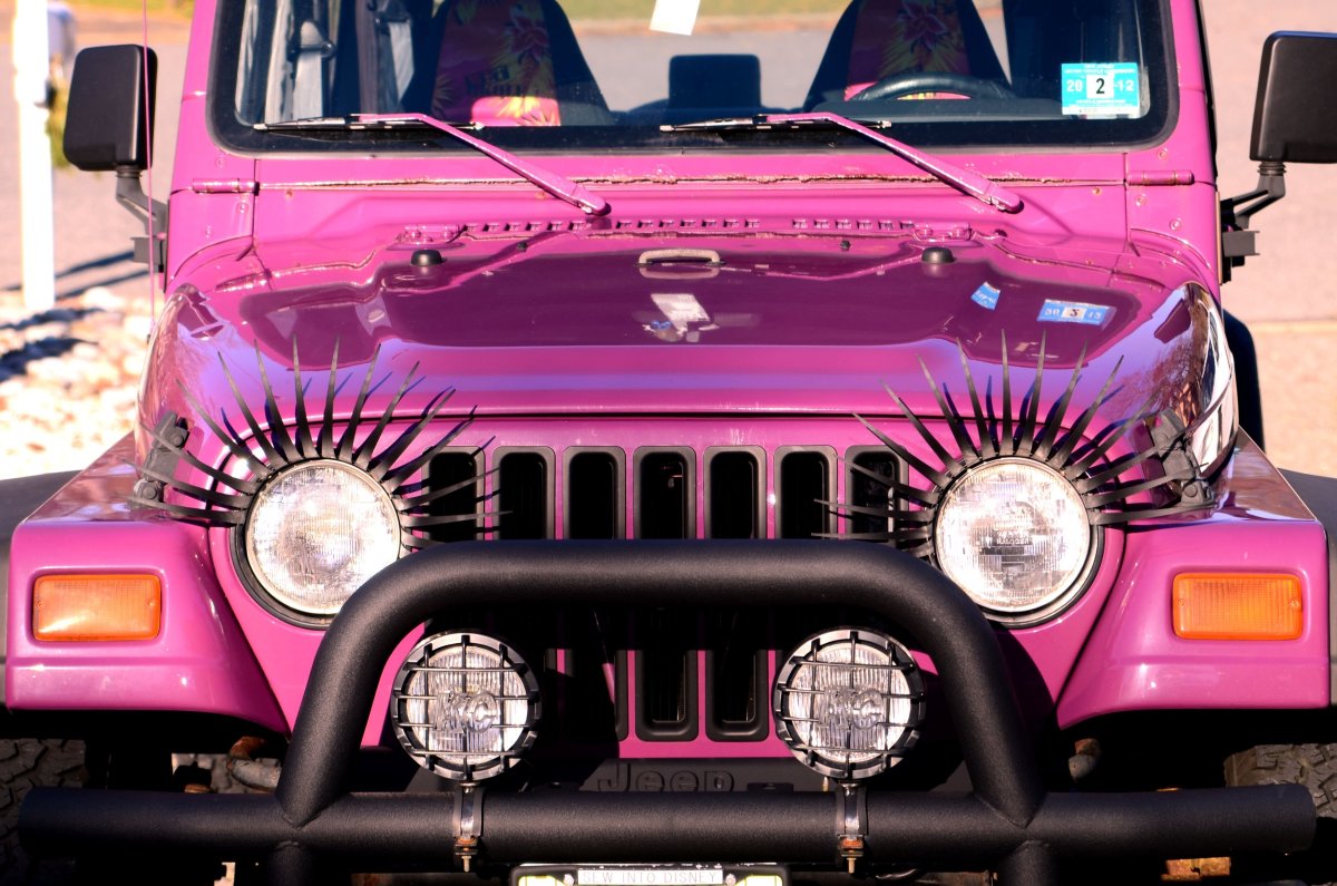 Jeep Wrangler реснички
