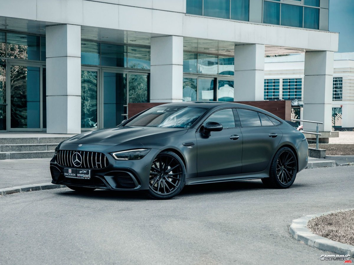 Mercedes AMG gt 43 Black Matte