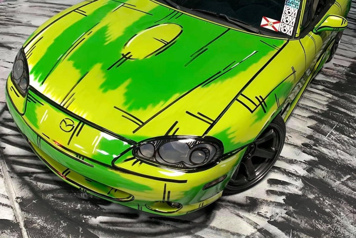 Машины в комиксном стиле