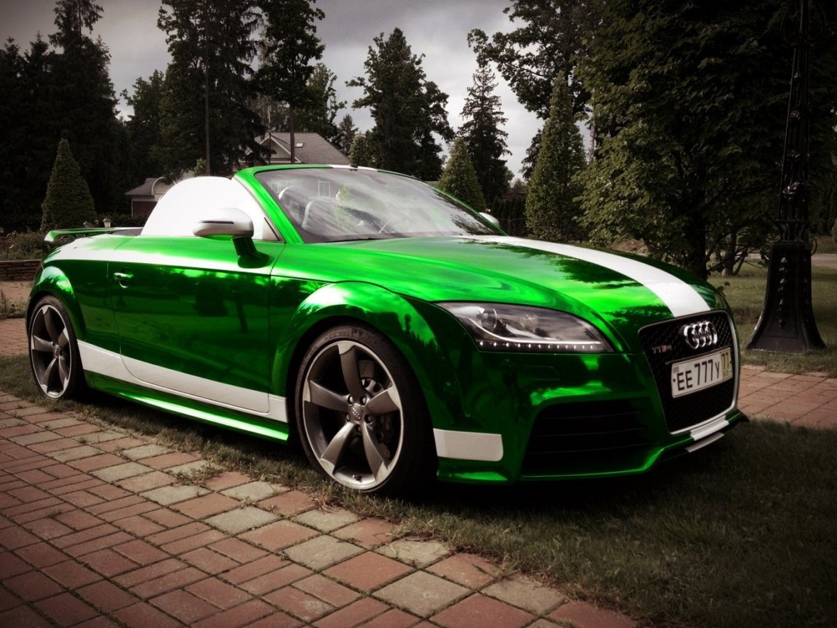 Audi TT RS Green