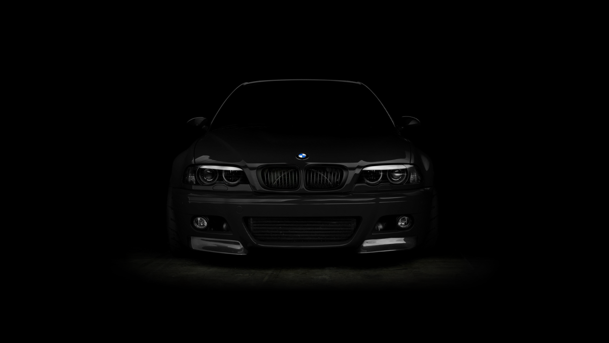 BMW e46 в темноте