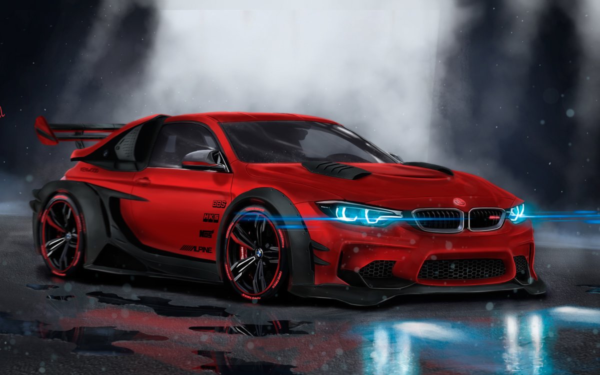 BMW m4 Art