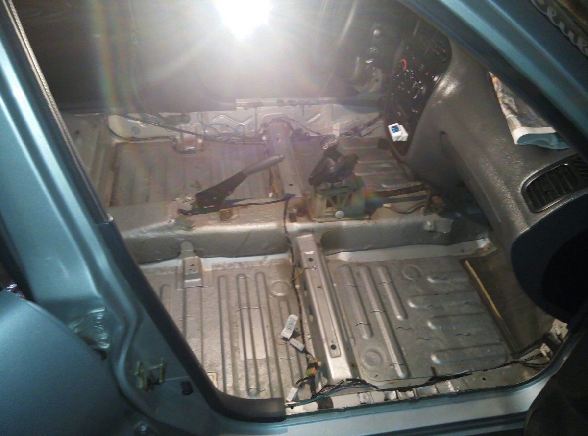 Днище Дэу Ланос