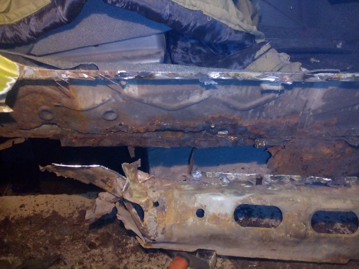 Днище кузова Шевроле Ланос 1.5