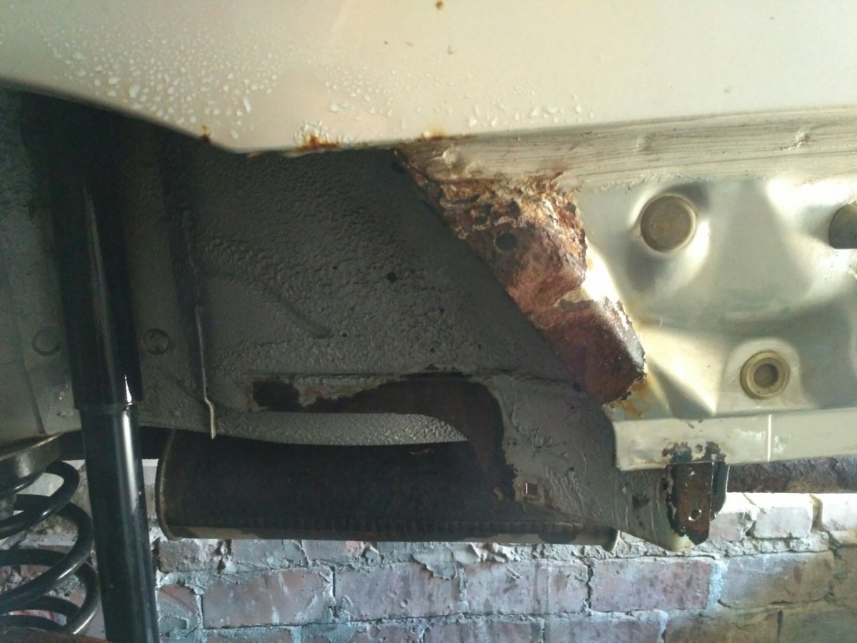 Шевроле Ланос 2006 днище