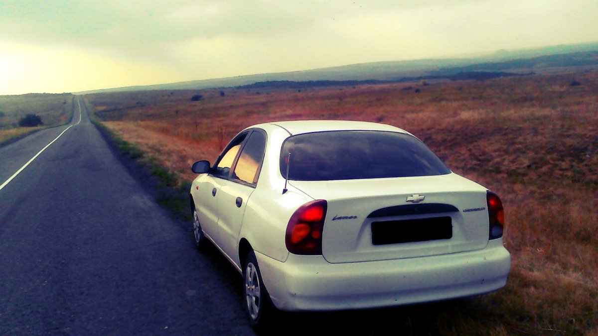 Шевроле Ланос силуэт