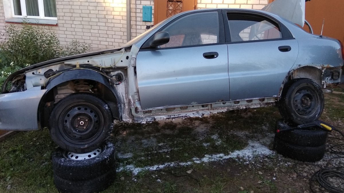 Дно Шевроле Ланос