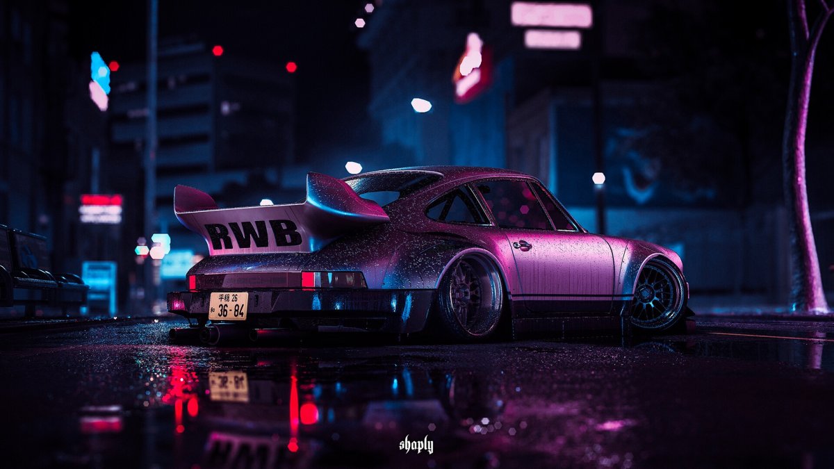 Porsche 911 Carrera RSR 2.8 Cyberpunk