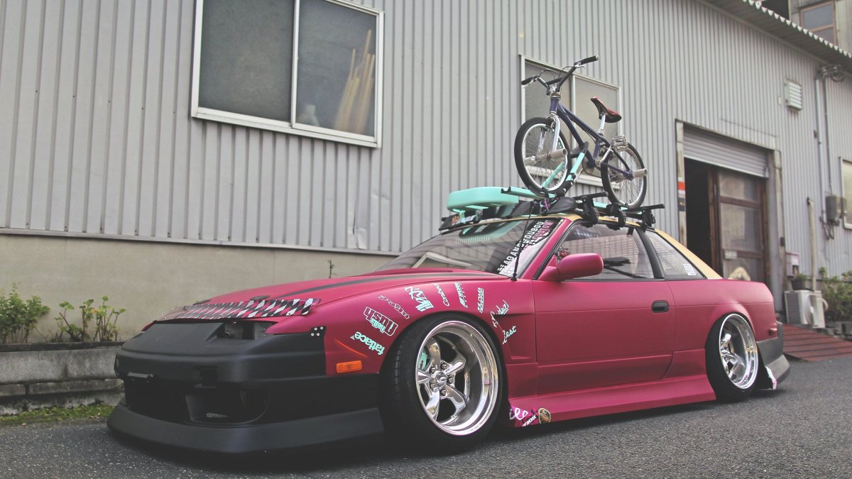 Nissan Silvia s13 стрит