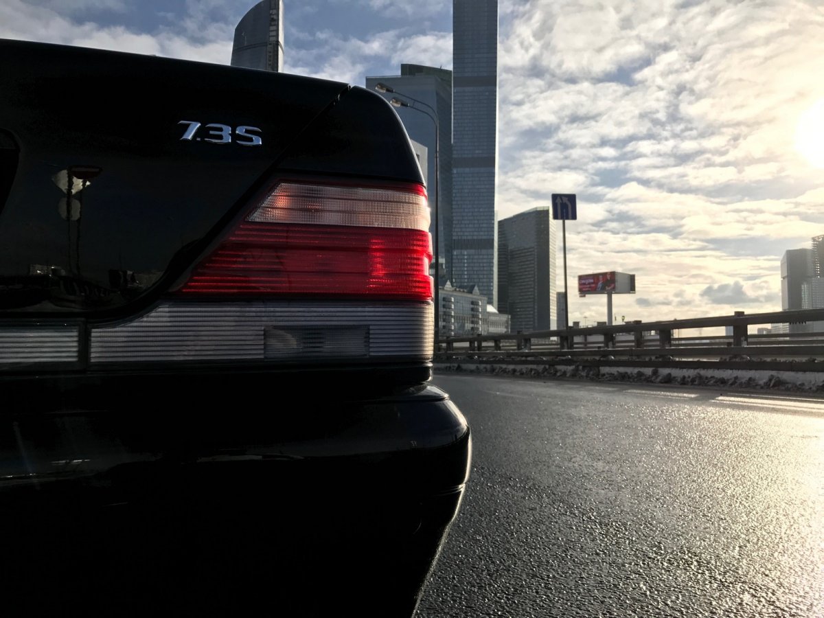 Mercedes w140 4к