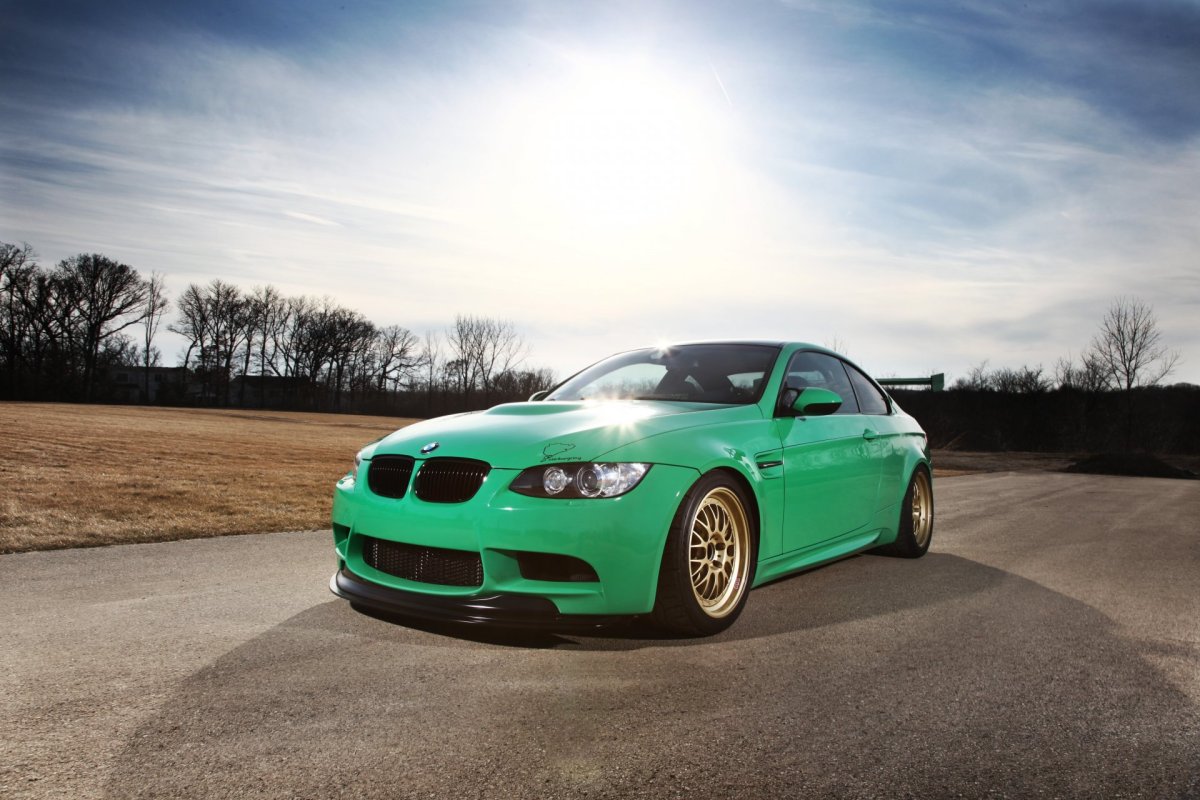 BMW m3 Green Color