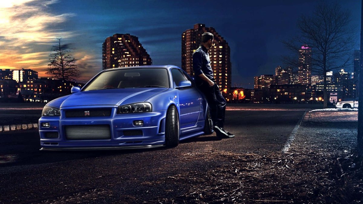 Nissan Skyline r34 Paul Walker