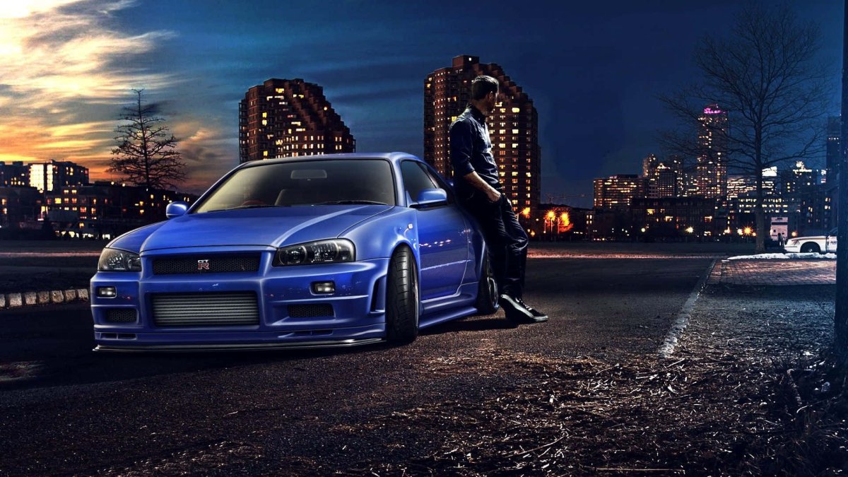 Nissan Skyline r34 Paul Walker