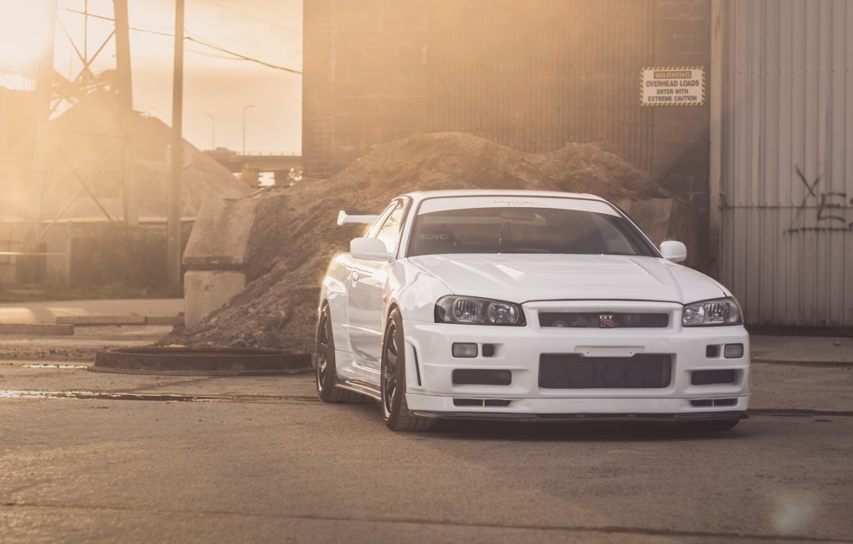 Nissan Skyline GTR r34 4к