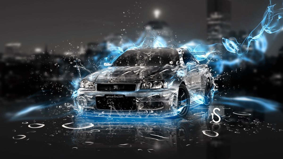 Nissan Skyline r34 обои