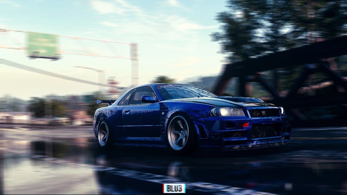 Nissan Skyline GTR r34 stance