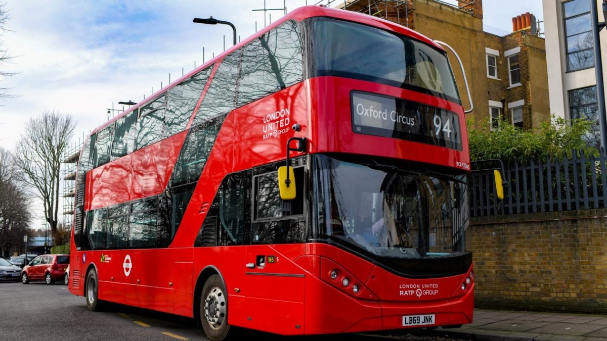 Электробусы в Лондоне