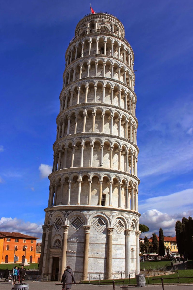 Колизей и Пизанская башня в Италии