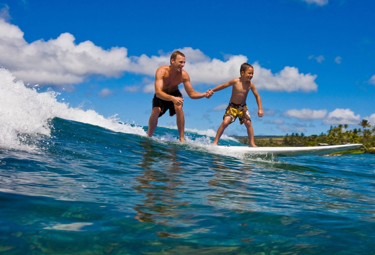 Гавайи серфинг