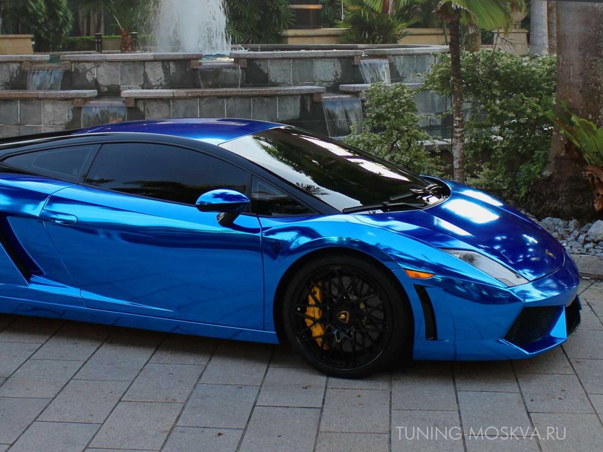 Ламборгини синий электрик