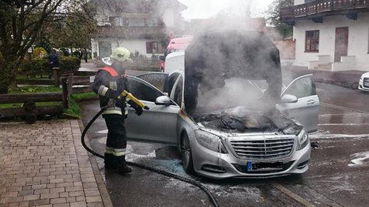 Аварии Mercedes s class w222