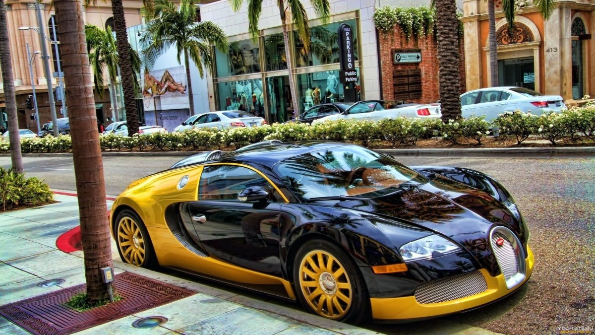 Bugatti Veyron Лос Анджелес