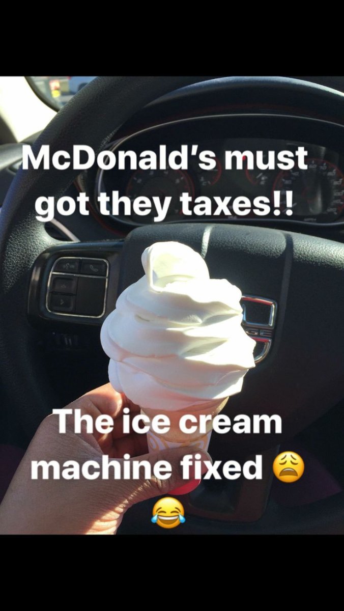 MCDONALDS Ice Cream Machine