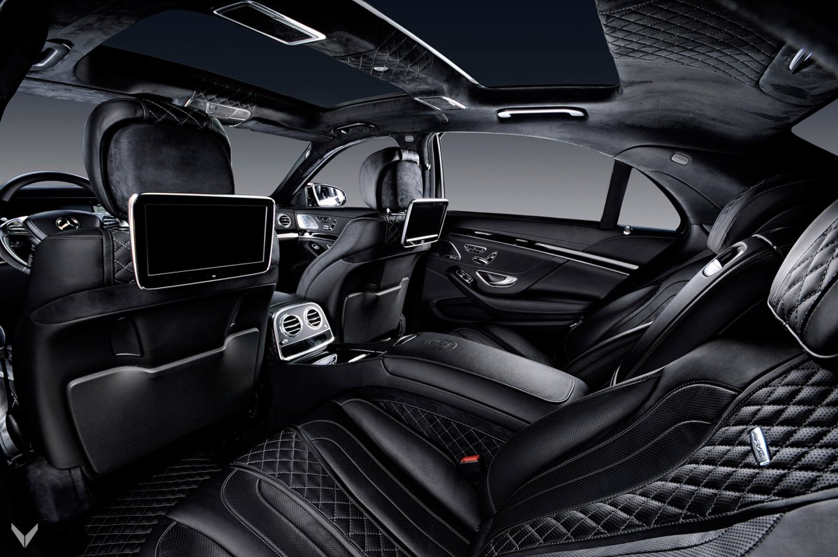 Mercedes Benz s63 AMG салон Майбах