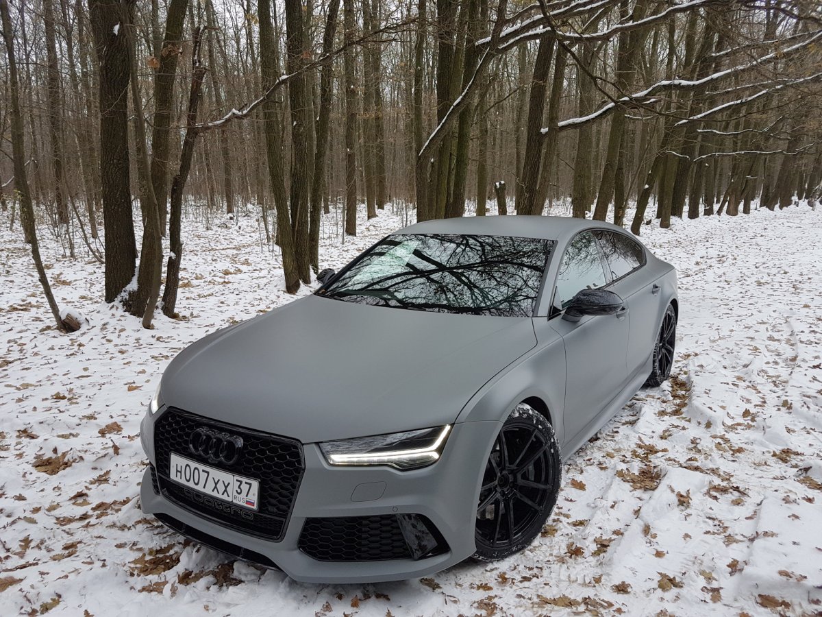 Audi rs7 Grey Matte