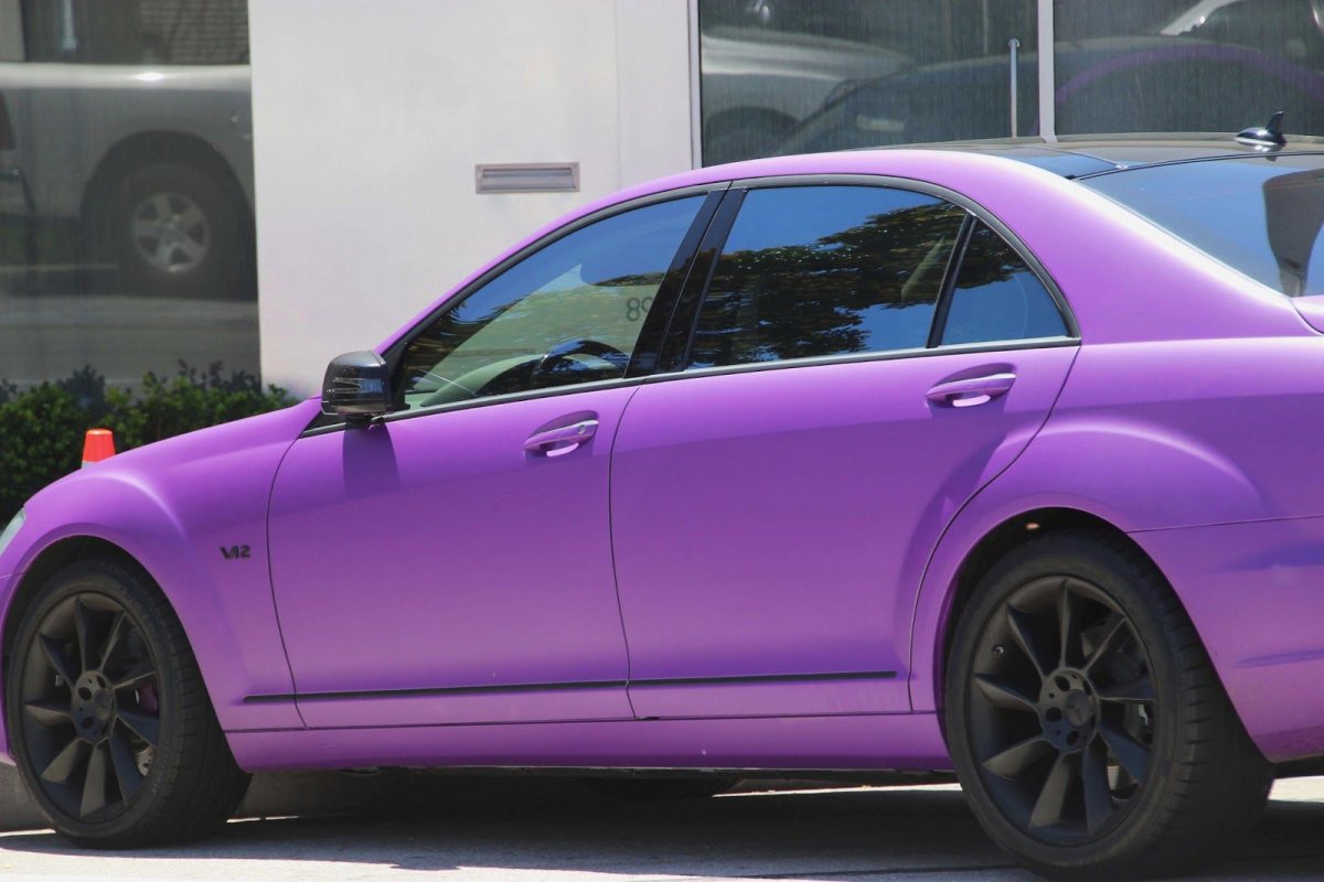 Mercedes Purple Purple