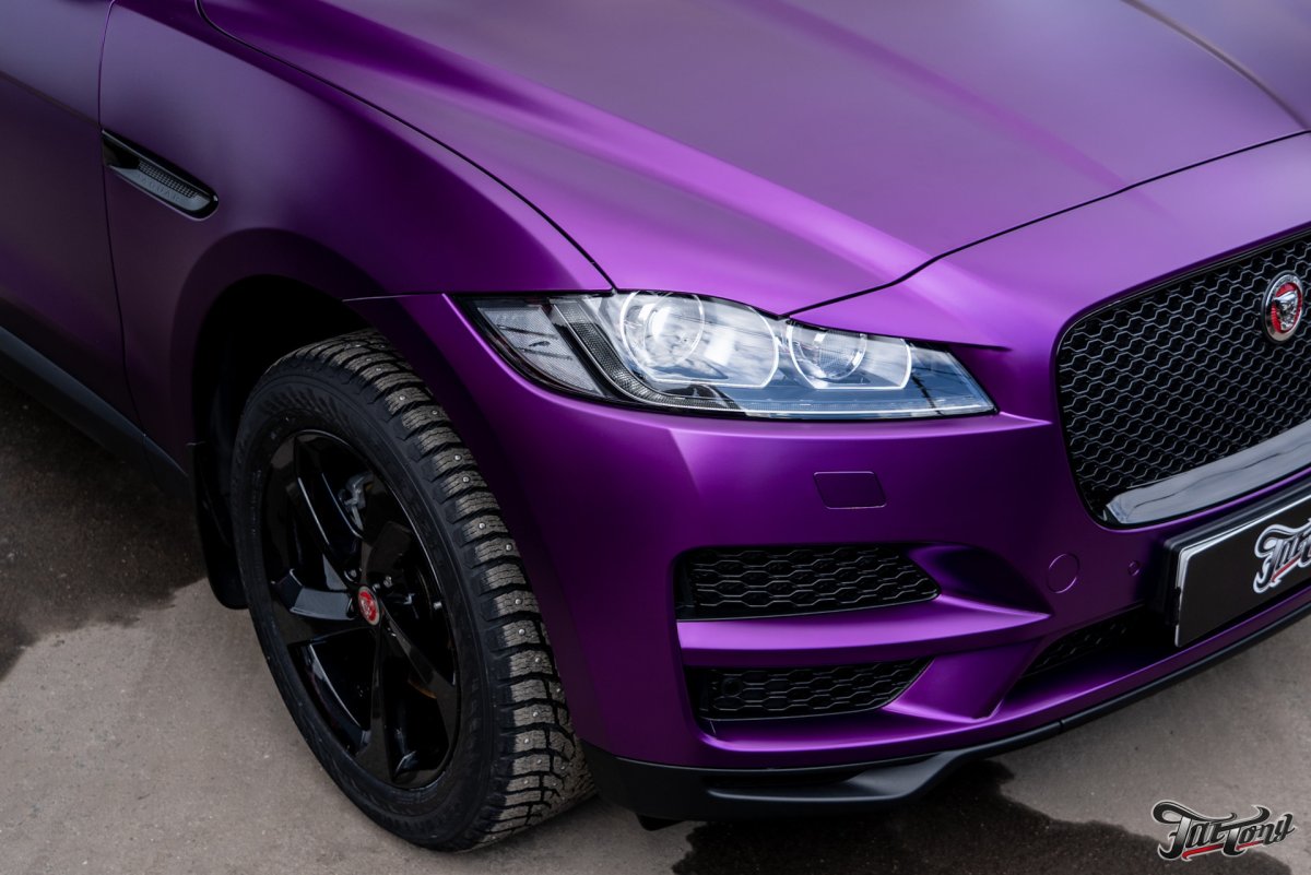 BMW x6 матовый фиолетовый