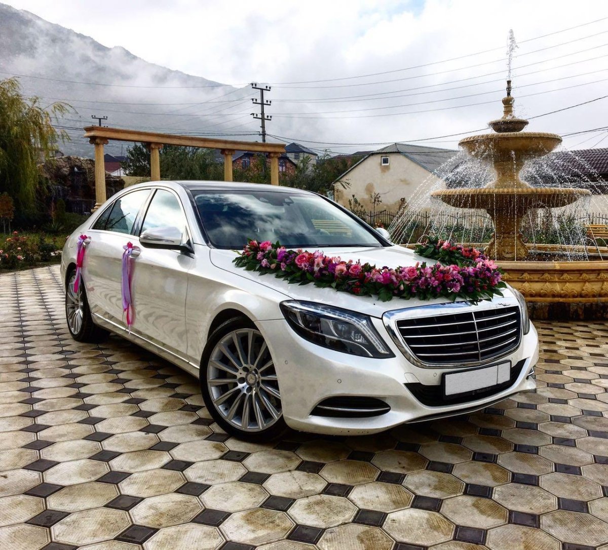 Мерседес w222 свадебный