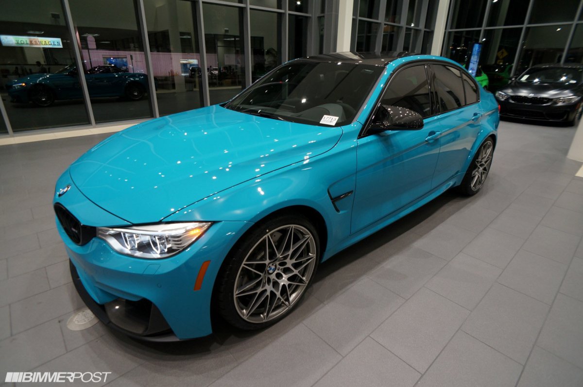 BMW f80 Mayami Blue