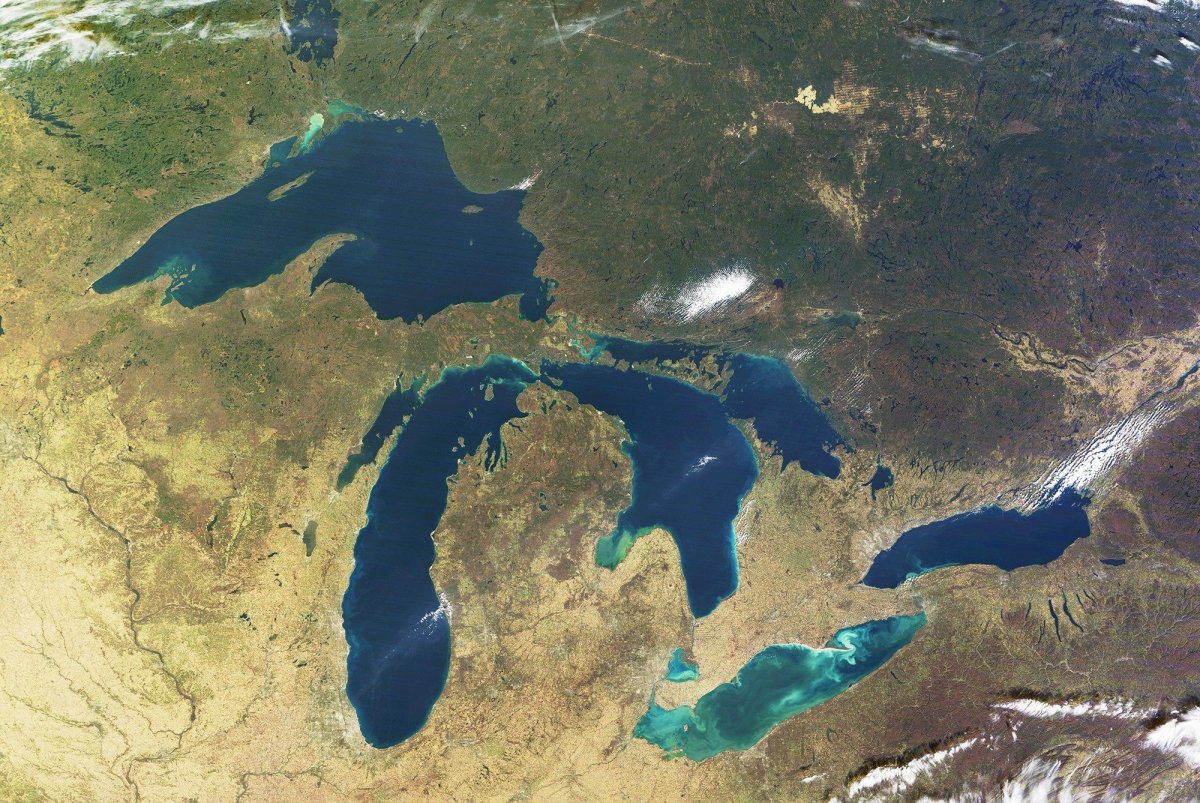 5 Великих озер Северной Америки