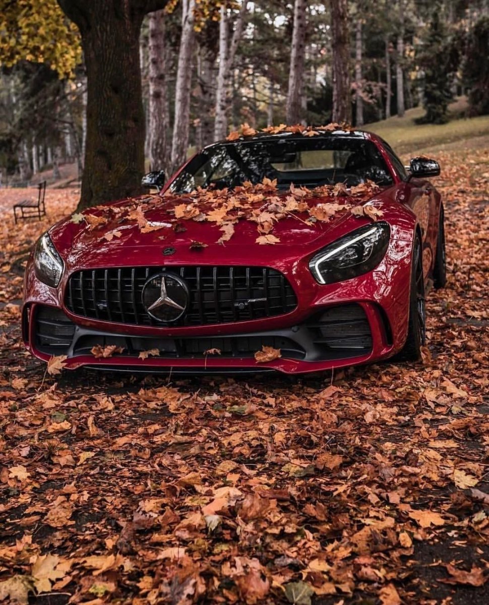 Mercedes AMG gt бордовый