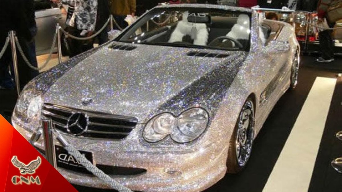 Алмазный автомобиль Mercedes sl500