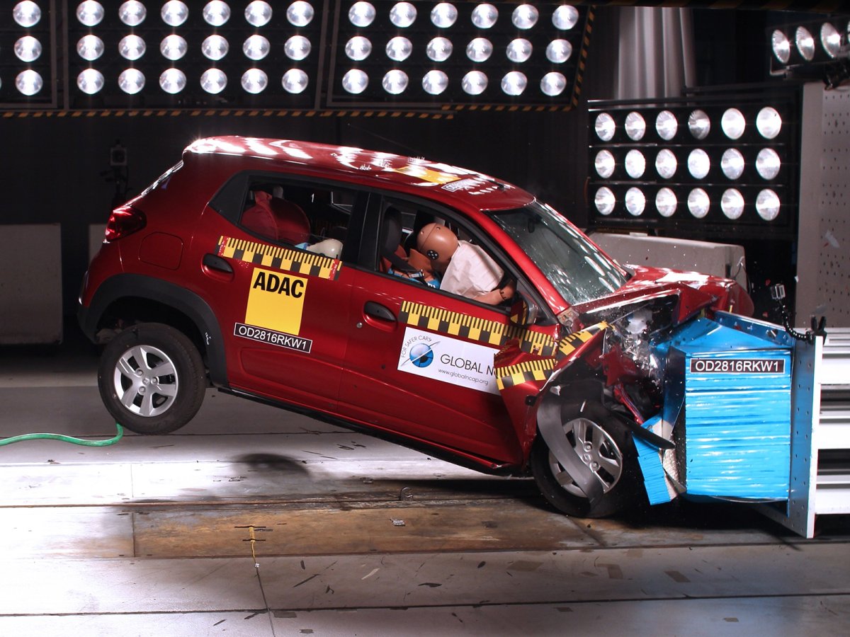 Краш тест Renault Kwid