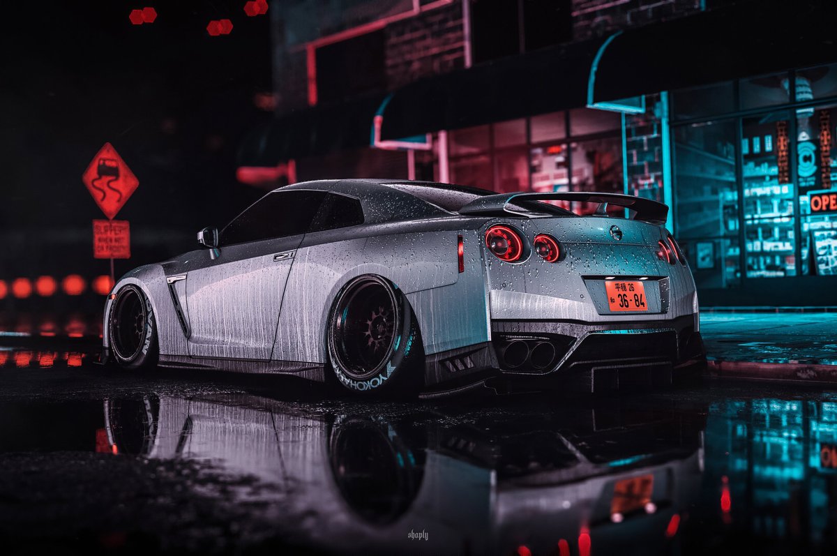 Nissan GTR 35 4k