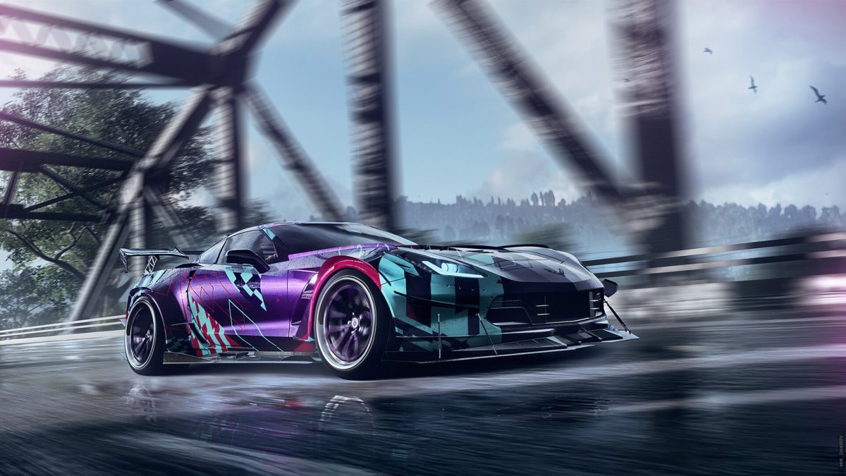 Chevrolet Corvette c7 NFS Heat