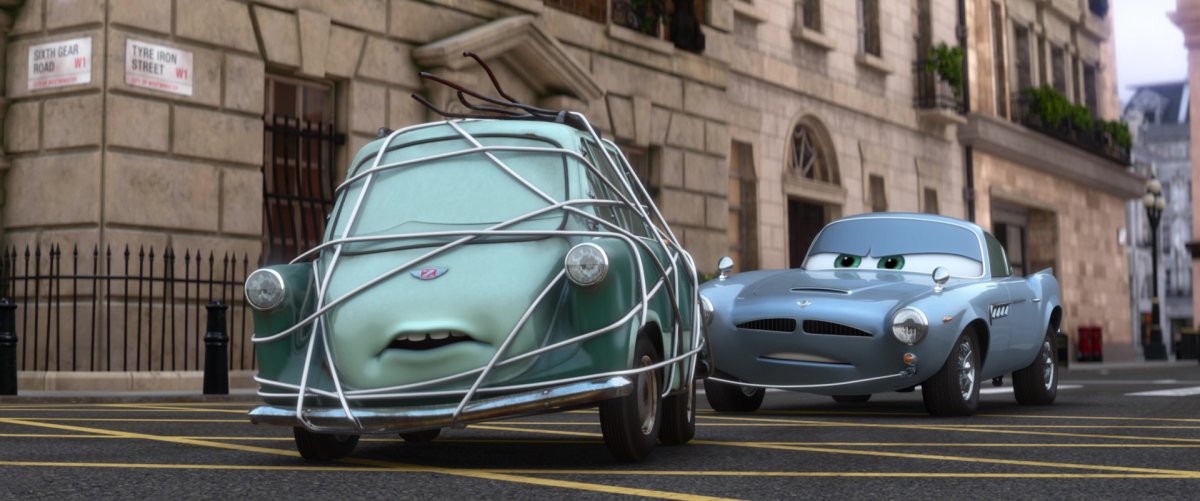 Тачки 2 профессор цундап